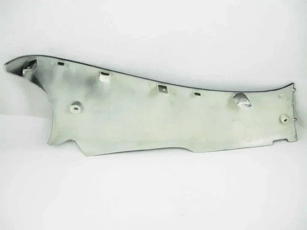 Right side bottom panel for GY6 125cc scooter, black plastic part in the vehicle's engine compartment.