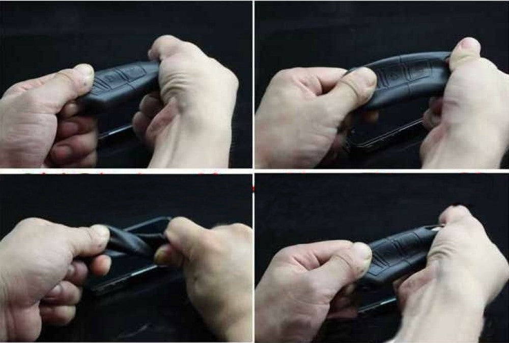 Remote Flip Key FOB silicone red key case cover holder