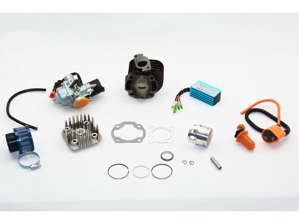 JOG 70cc 2 Stroke Big Bore Kit with 10mm Wrist Pin - ChinesePartsPro