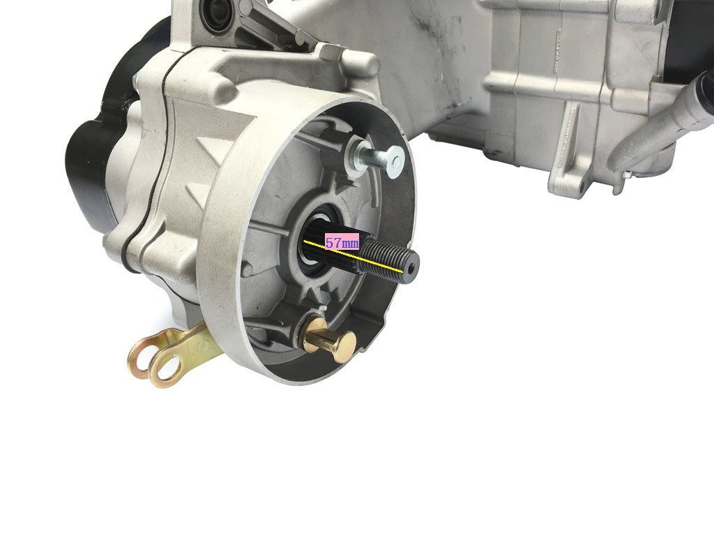 47mm 139QMB Short case Engine GY6 80cc - ChinesePartsPro