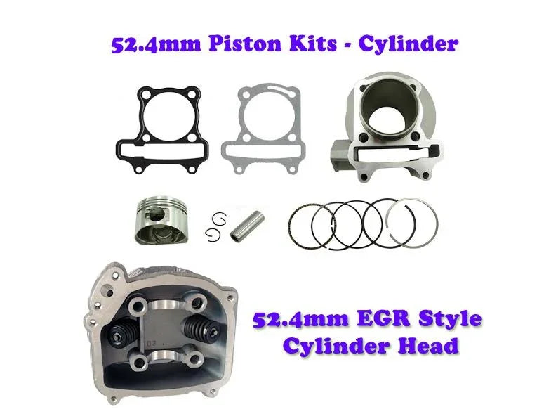 52.4MM Cylinder Engine Kit with EGR Head