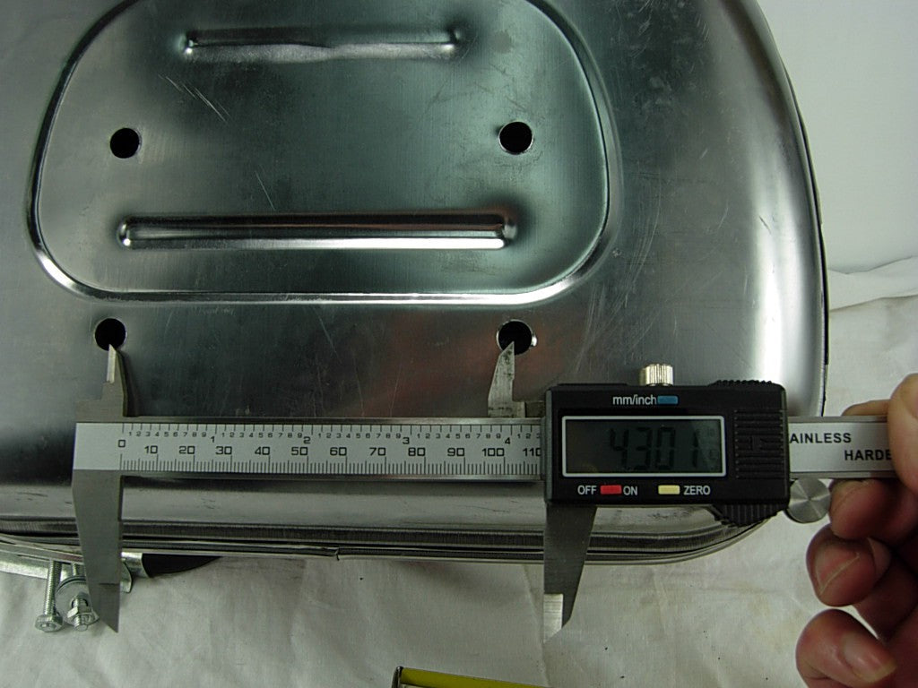 Small Stainless Trunk 50cc, 125cc,150cc Gy6 & - ChinesePartsPro