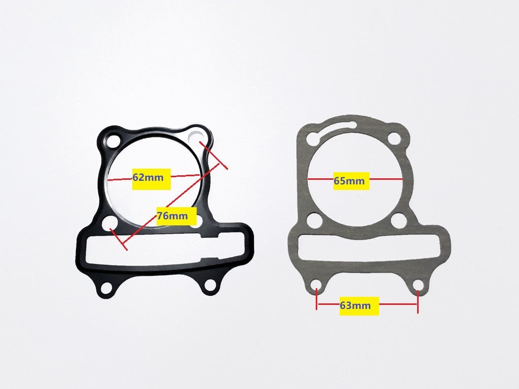 180cc GY6 Long-Case Gasket Set