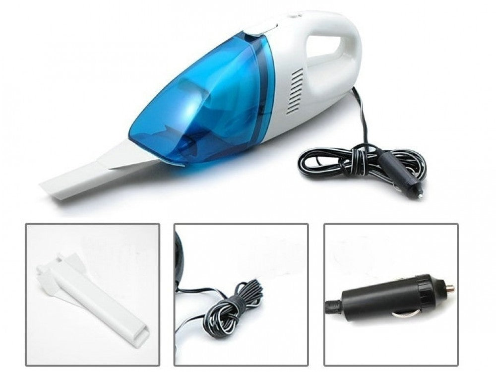 60W 12V Portable Compact High-Power Car Vacuum Cleaner Dry Wet Amphibious