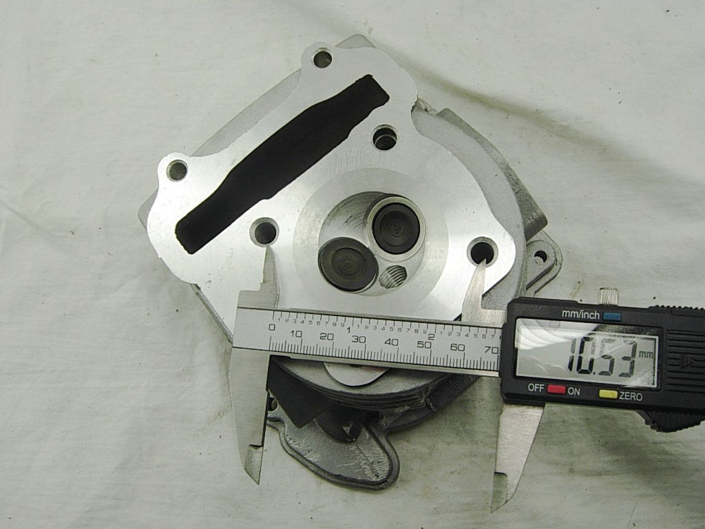 GY6 80cc 47mm Bore non-EGR cylinder head with 69mm valve - ChinesePartsPro