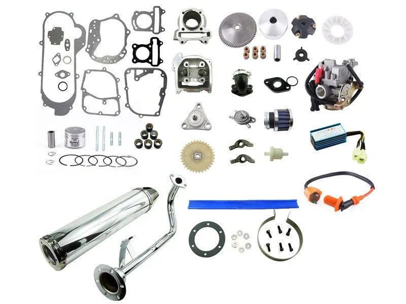 Big Bore Kit 100cc 50mm GY6 Performance Engine 64mm Valve