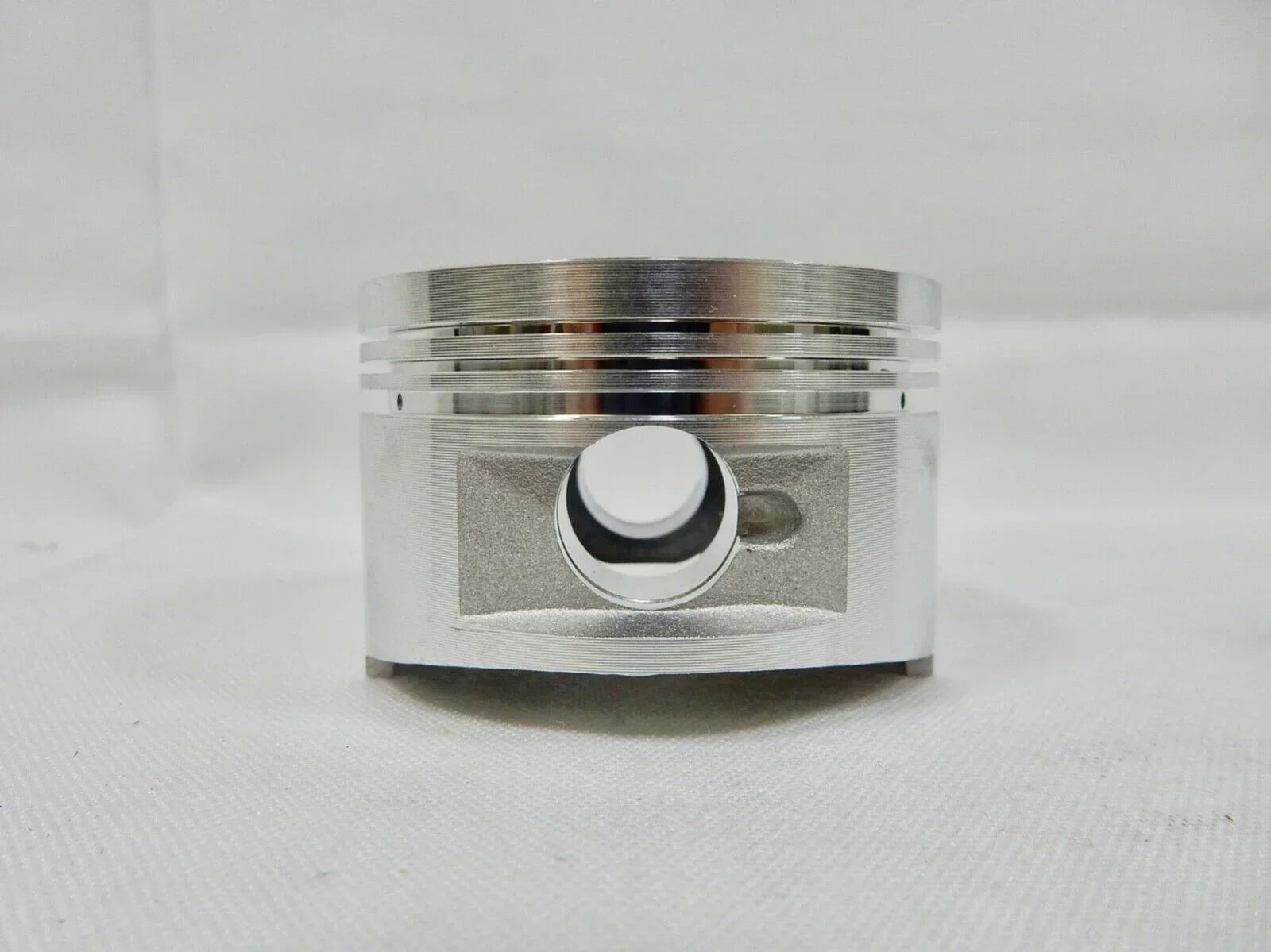ChinesePartsUSA 58.5mm 155cc big bore kit for scooter, ATV, and kart with 150cc GY6 motor, shown with engine components.