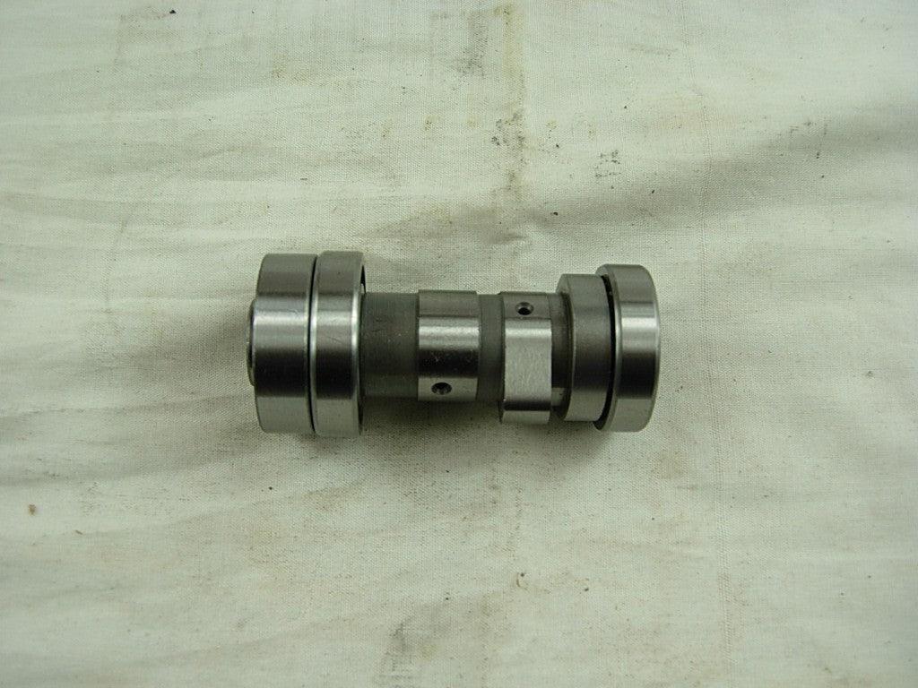 110cc dirt bike camshaft from ChinesePartsUSA, showcasing the metal component used in motorcycle engine performance.