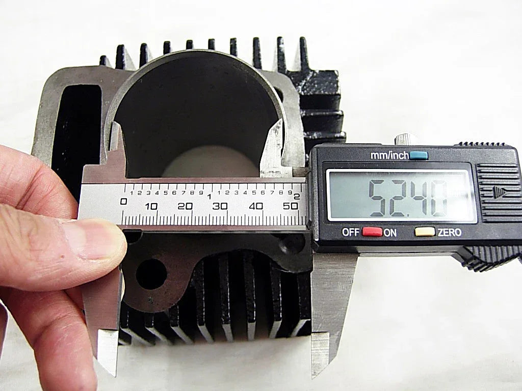 110cc engine cylinder body for dirt bikes, compatible with ChinesePartsUSA dirt bike parts, shown in the image.