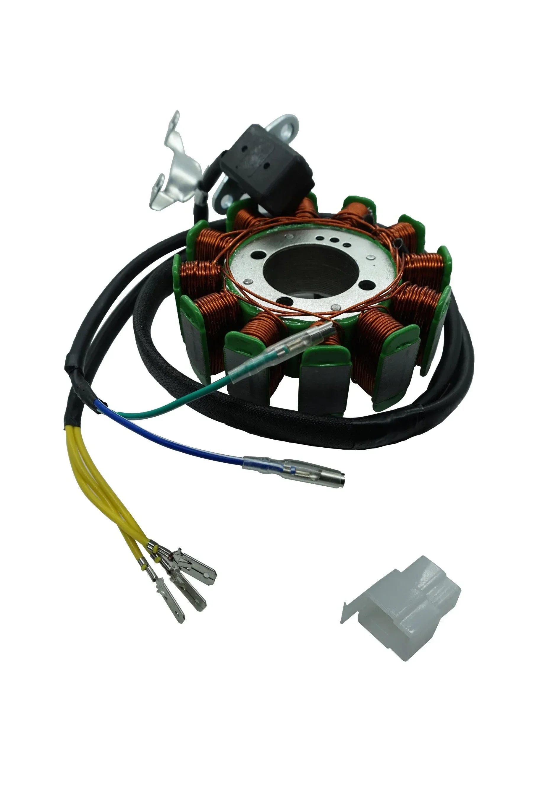 12 coils ignition stator magneto for CG150, CG200, CG250 dirt bikes, compatible ChinesePartsUSA motorcycle parts.