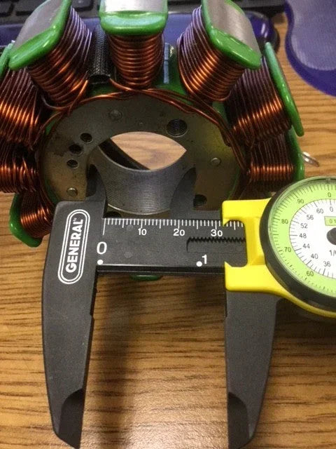 12 coils ignition stator magneto for CG150, CG200, CG250 dirt bikes, compatible ChinesePartsUSA bike parts.