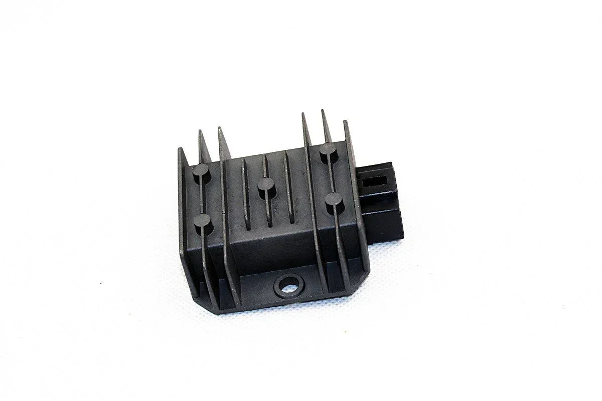 12V 4-pin voltage regulator rectifier for CG 125cc to 250cc dirt bikes, ATV, and go-karts with vertical engines from ChinesePartsUSA.