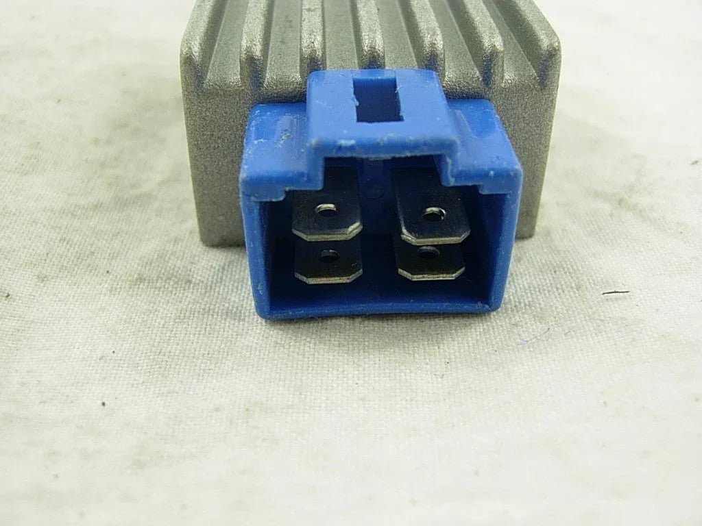 12V 4-pin rectifier regulator for 50cc to 125cc dirt bikes, ChinesePartsUSA brand, shown on white background.