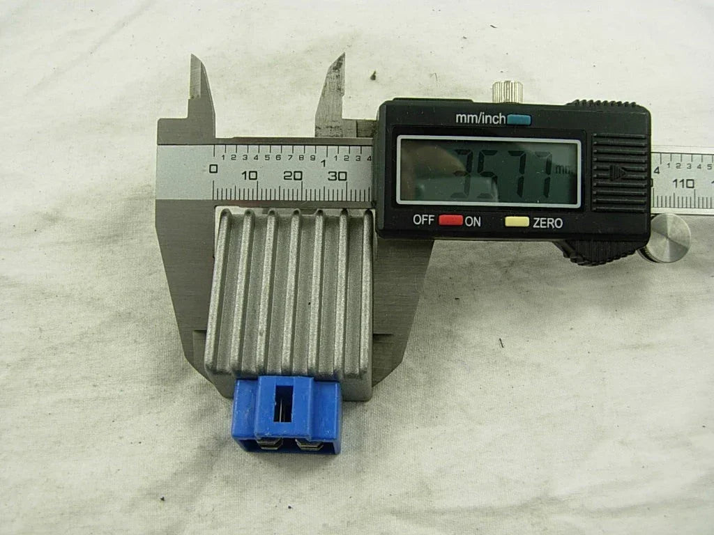 12V 4-pin rectifier regulator for 50cc to 125cc dirt bikes, compatible with ChinesePartsUSA engine models.