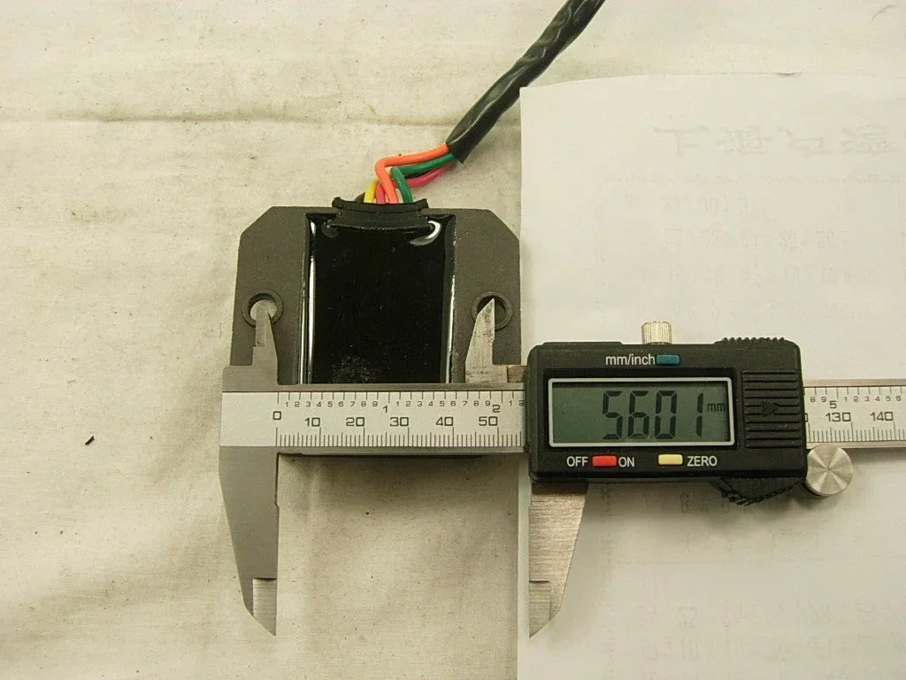 12V 5-pin rectifier regulator for GY6 125cc, 150cc, 152QMI, 157QMJ scooters, mopeds, ATVs, and go-karts from ChinesePartsUSA.