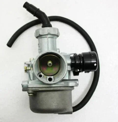 22mm PZ 22 lever choke carburetor for dirt bikes, ChinesePartsUSA brand, shown with choke lever and mounting details.