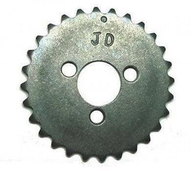 28-tooth Honda camshaft sprocket for 50cc-70cc dirt bikes, compatible with ChinesePartsUSA engine parts.