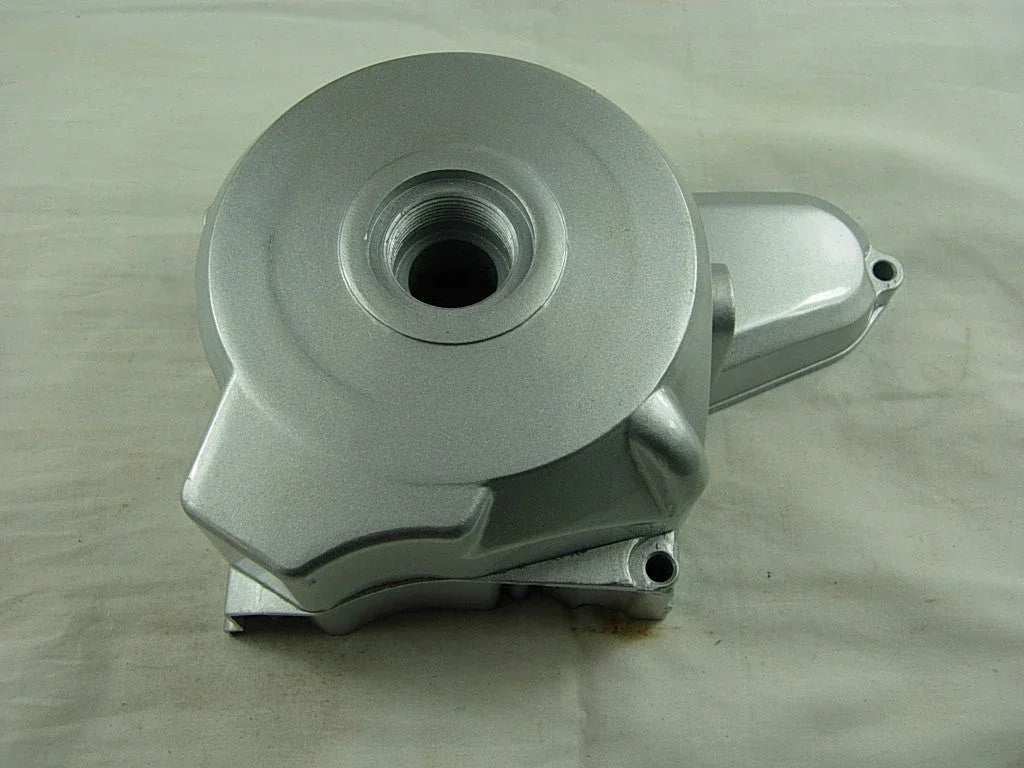 6-pole Magnetor side cover for 50cc to 125cc dirt bikes, featuring durable construction by ChinesePartsUSA.