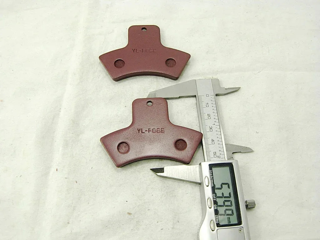 ChinesePartsUSA dirt bike brake pads set, durable replacement brake pads for off-road motorcycle braking system