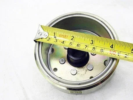 11-pole coils magneto stator with rotor for GY6 125cc 150cc engine, motorcycle parts from ChinesePartsUSA.