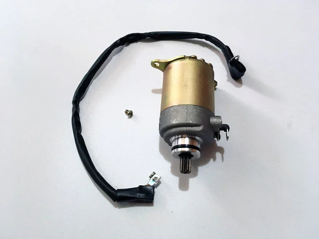 ChinesePartsUSA 125cc-150cc electric starter clutch assembly for motorcycle engine, shown in a close-up view.