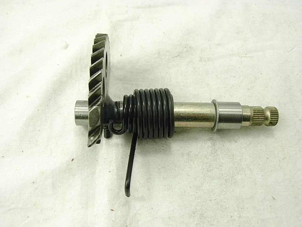ChinesePartsUSA 125cc Kick Start Spindle for GY6 engine, durable motorcycle scooter parts, with visible spindle and mounting points.