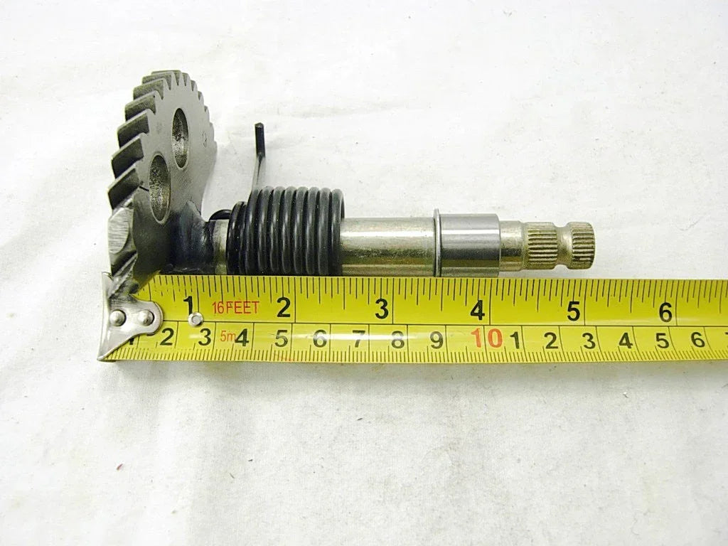 ChinesePartsUSA 125cc Kick Start Spindle for GY6 engine, motorcycle engine part with metal spindle and mounting components