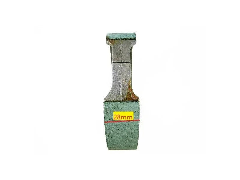 125mm drum brake shoe set for GY6 125cc scooters, ChinesePartsUSA brake parts for reliable stopping power.