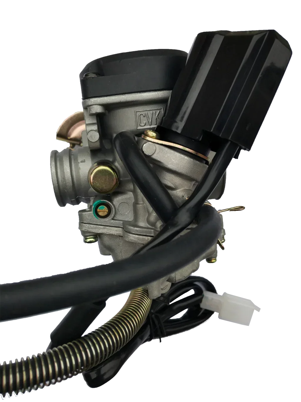 18mm Performance PD18J Carburetor for GY6 50cc engines, compatible with Keihin CVK models, by ChinesePartsUSA.