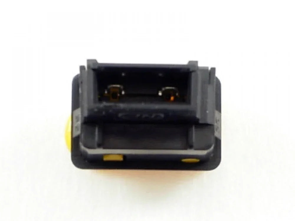 Two-pin horn button for GY6 50cc scooters by ChinesePartsUSA, used as a replacement part for scooter horn systems.