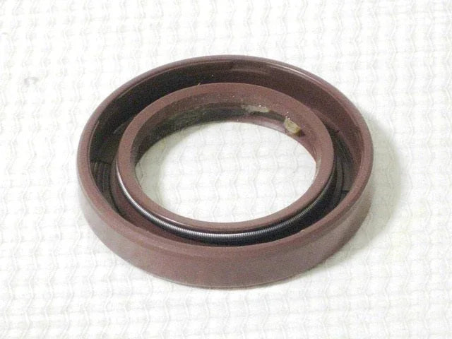 20 x 32 x 6 seal for GY6 150cc engine and transmission by ChinesePartsUSA, close-up of rubber engine part.
