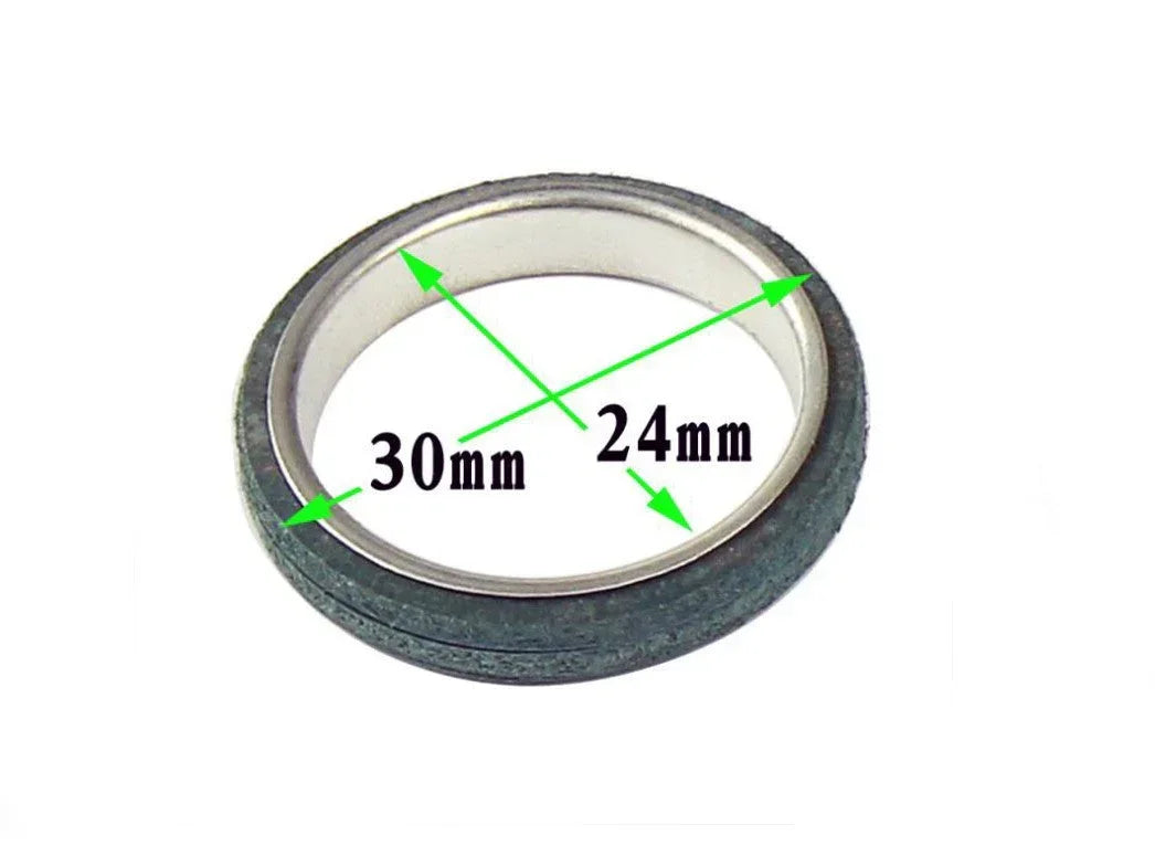 30mm exhaust pipe gasket for QMB139 and GY6 50cc-150cc scooters, compatible ChinesePartsUSA motorcycle parts