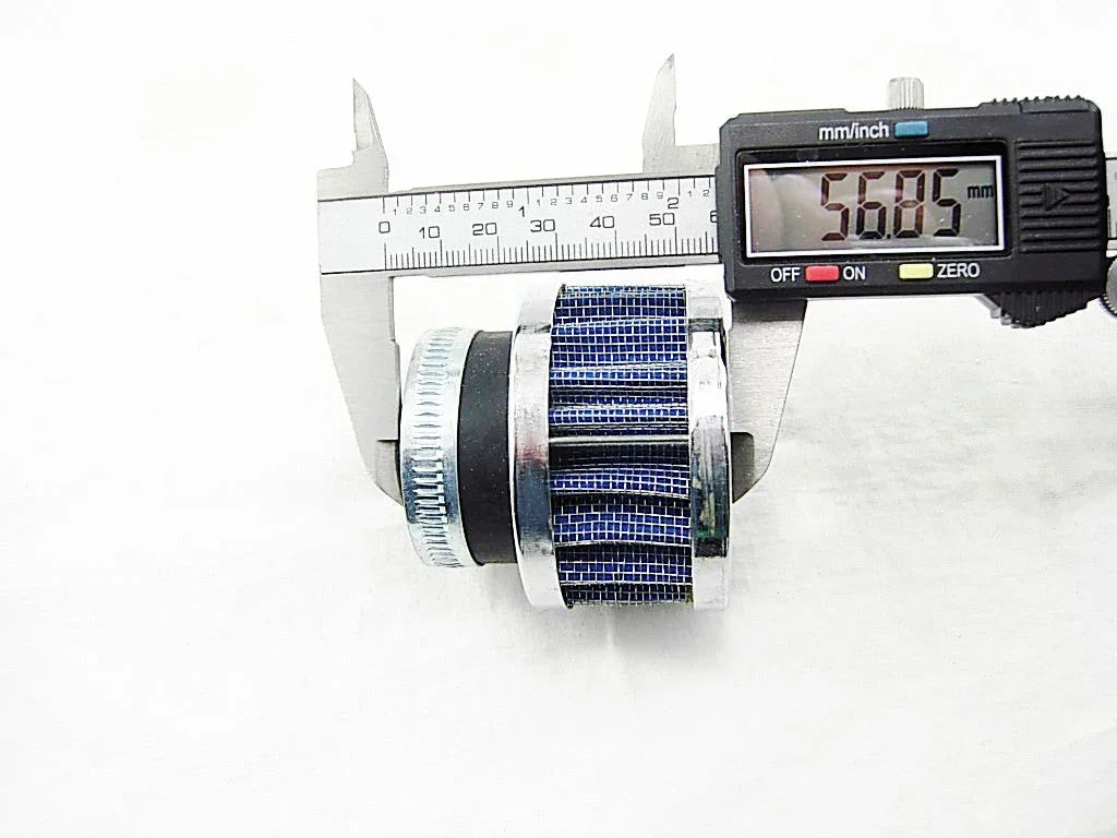 38mm Performance Air Filter by ChinesePartsUSA, showing the high-flow filter element with durable rubber frame.