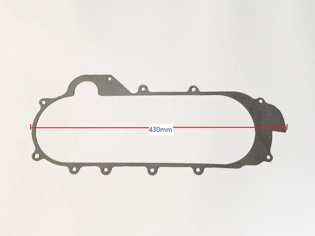44mm 60cc GY6 long case gasket set from ChinesePartsUSA, engine repair parts for scooter or ATV engine maintenance.