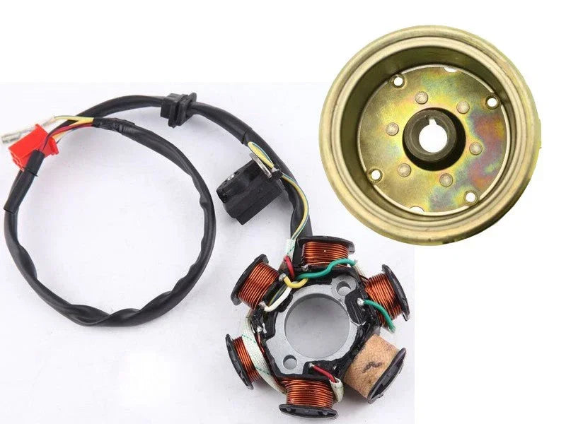 6 coil Stator w/ Rotor GY6 125CC 150cc