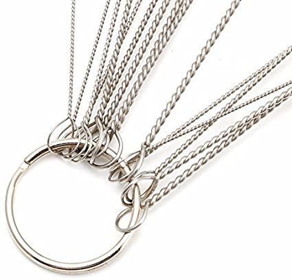Stainless steel motorcycle throttle cables with metal rings and braided ends for dirt bikes and ATVs