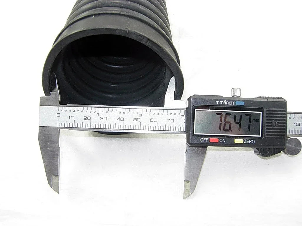 ChinesePartsUSA Air Filter Intake Tube for GY6 125CC scooter engine, black plastic part with mounting openings.