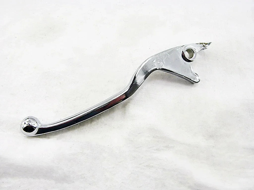 Left brake handle lever for 125cc motorcycle, compatible with ChinesePartsUSA bike parts, shown in black with mounting details.