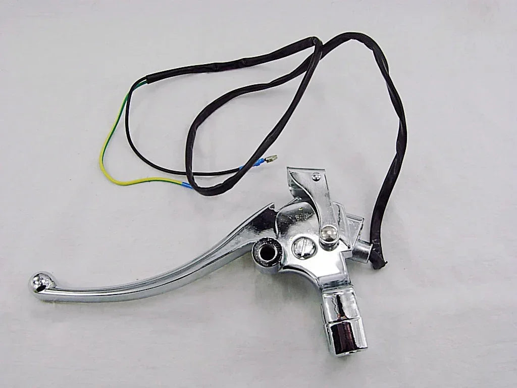 Rear left brake handle lever assembly for Gy6 scooters, manufactured by ChinesePartsUSA, shown in close-up.