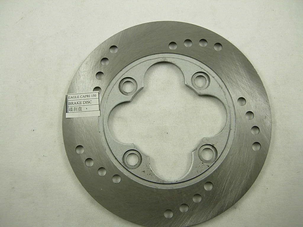ChinesePartsUSA brake rotor for vehicle, showing the vented metal disc with mounting holes for automotive braking system.