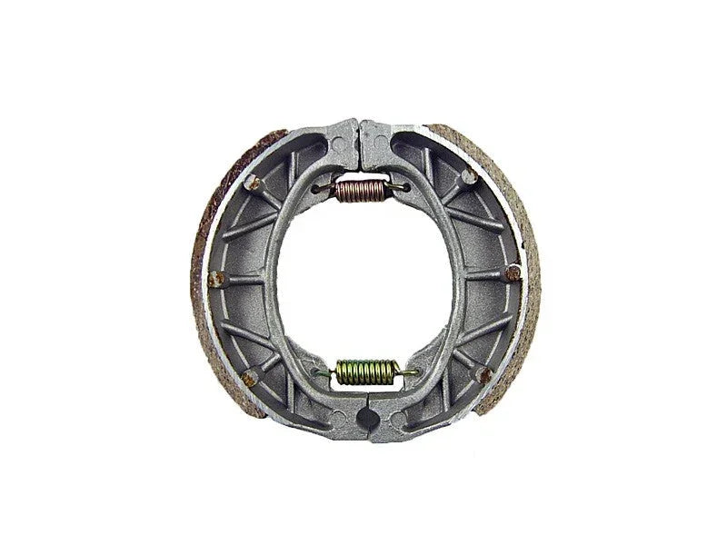 Brake shoe set for GY6 50cc scooters by ChinesePartsUSA, includes durable brake shoes for reliable stopping power.