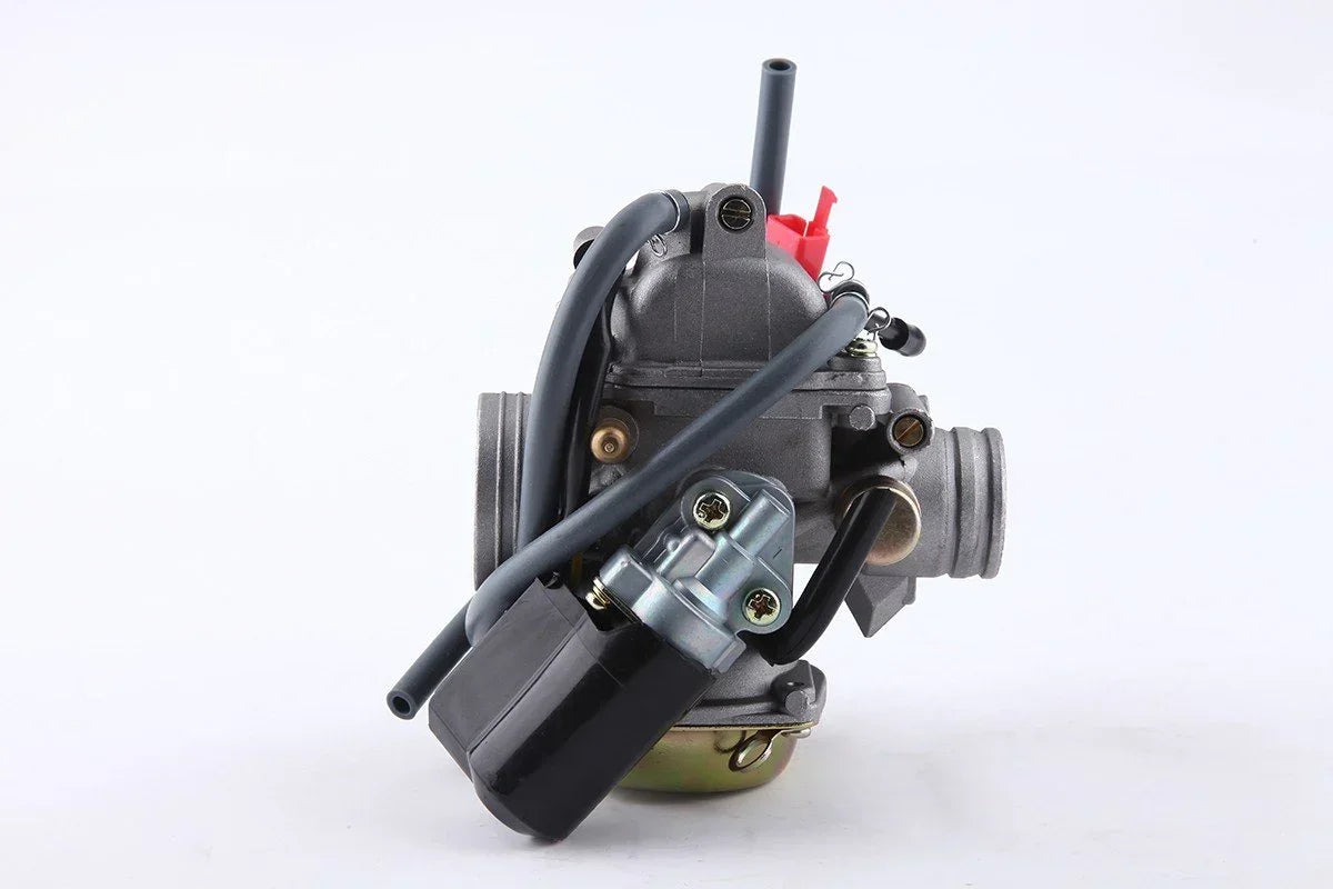 ChinesePartsUSA 30mm carburetor for GY6 125cc and 150cc engines, automotive replacement part for small engine repairs