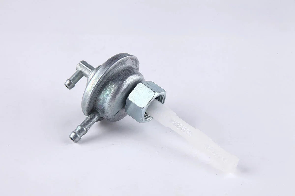 GY6 50cc fuel gas oil valve with filter for scooter, moped, ATV, go-kart or dirt bike