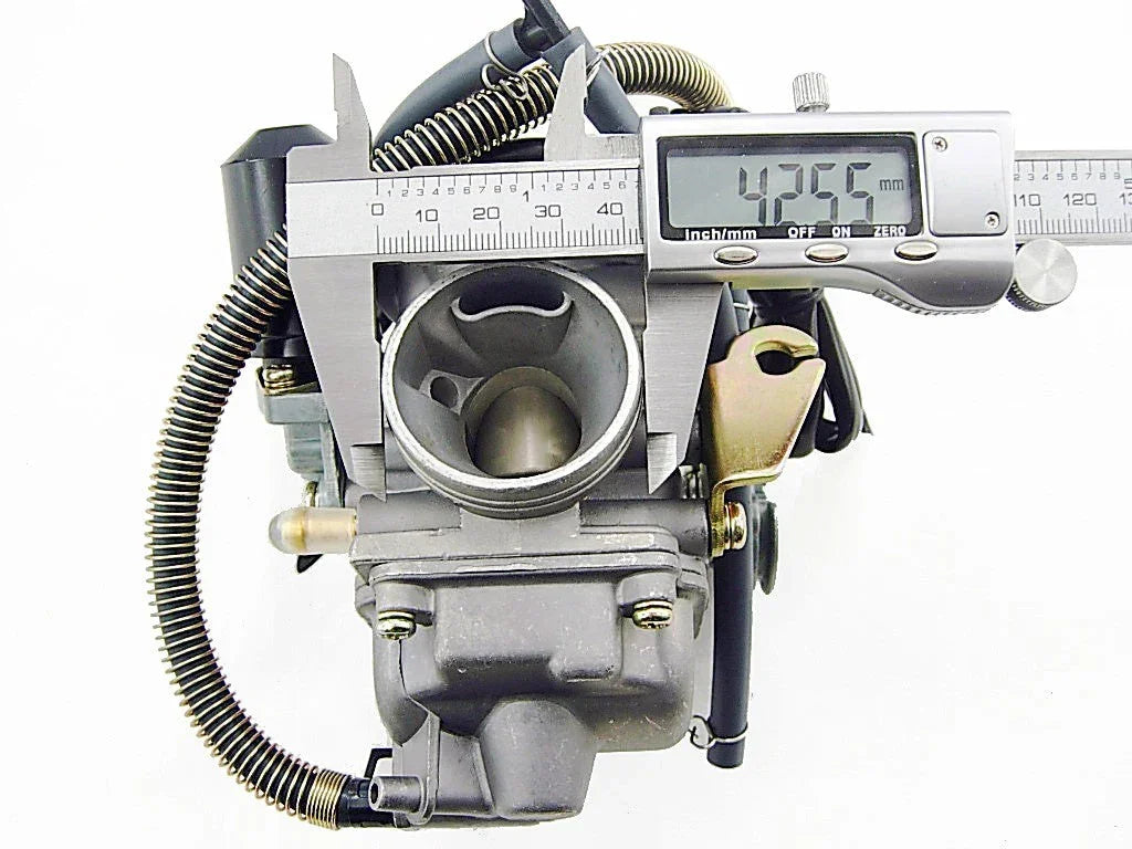 Keihin Carburetor for GY6 125cc and 150cc engines, compatible with Chinese scooter and ATV engines, by ChinesePartsUSA.