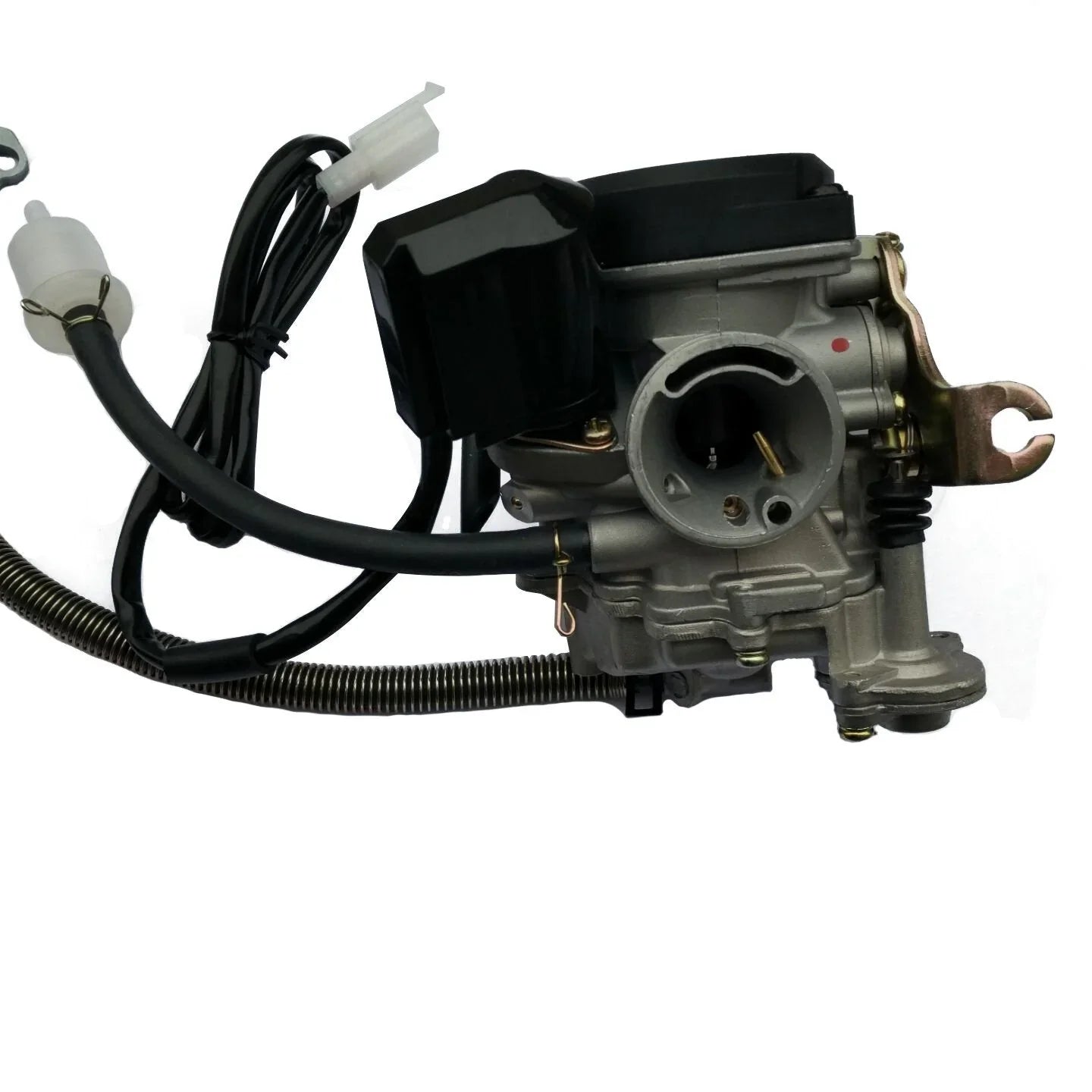 30mm by 19mm Keihin CVK carburetor, 30-pack from ChinesePartsUSA, ideal for 50cc engines and performance enhancement.