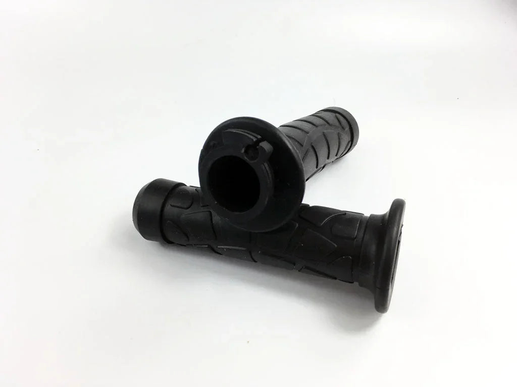 Throttle hand grip for GY6 125cc scooter, OEM parts by ChinesePartsUSA, black rubber handle for smooth throttle control.