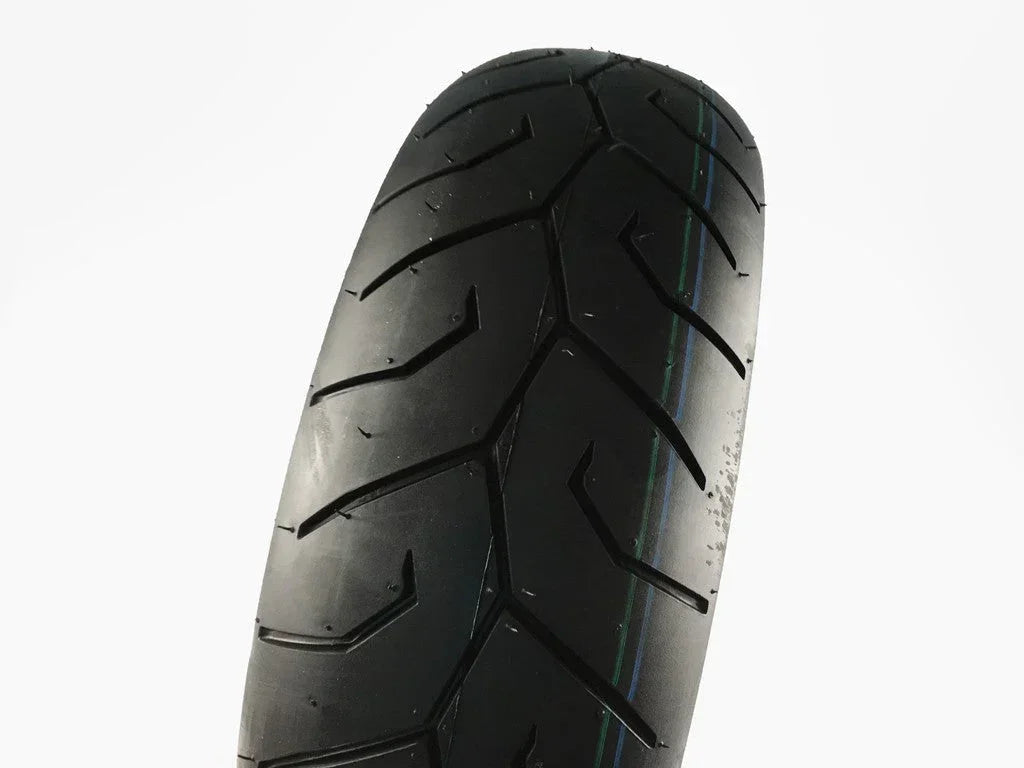 Tubeless motorcycle tire 130/60-13 for front or rear scooter and moped, designed for ChinesePartsUSA brand.