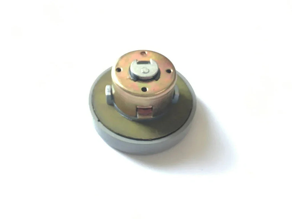 Universal ignition switch part for motorcycle, scooter, ATV, or go-kart on white background