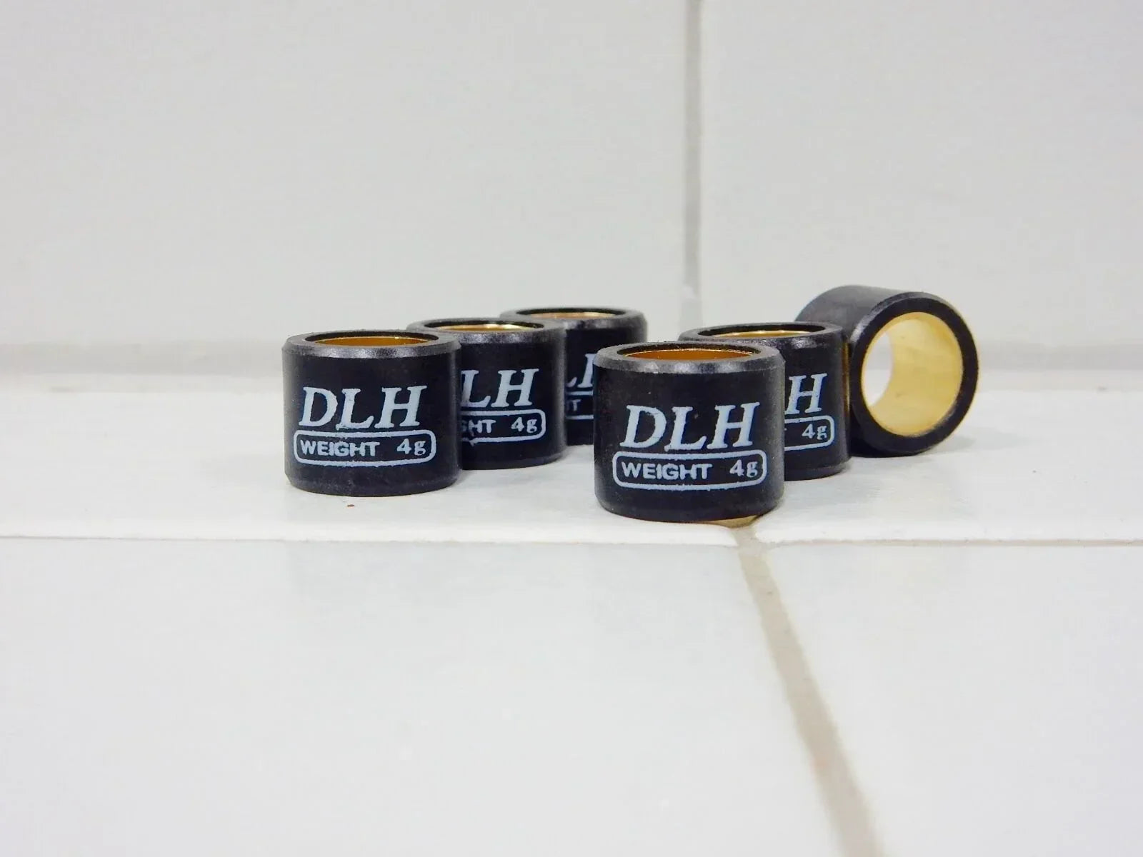 DLH 4g wheel weights for motorcycle, scooter, ATV, UTV tires