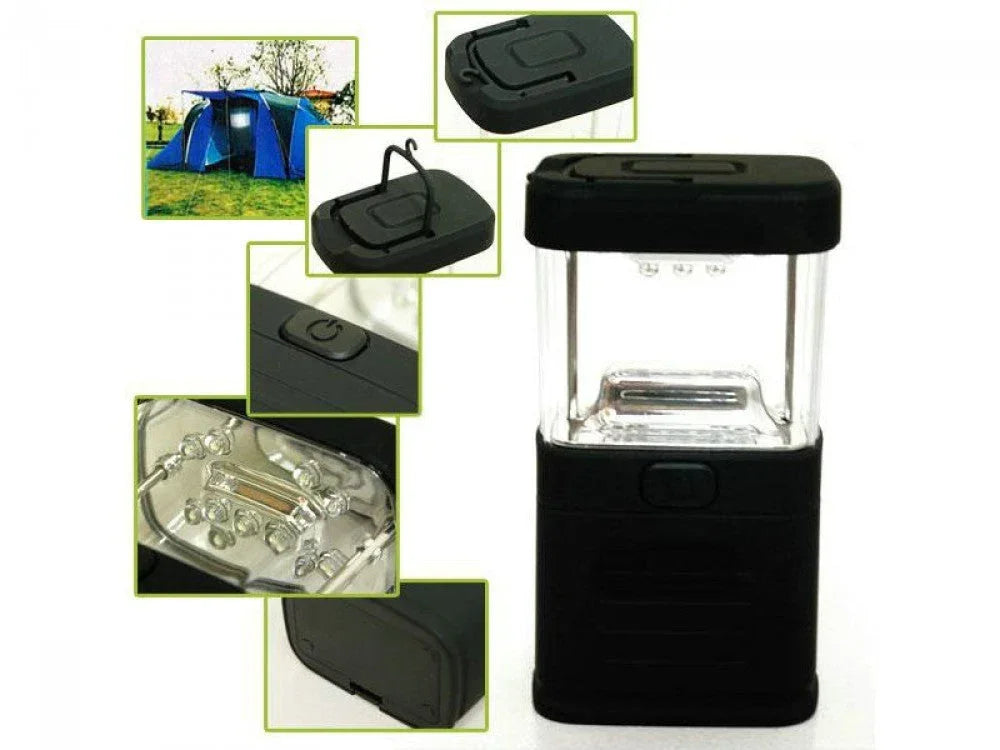 ChinesePartsUSA 11 LED portable outdoor lantern lamp, bivouac light for car, versatile outdoor camping and emergency use.